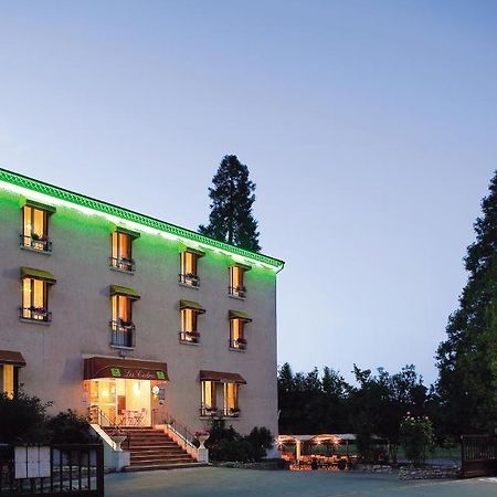 Logis Hotel Restaurant Les Cedres Joyeuse Exterior foto